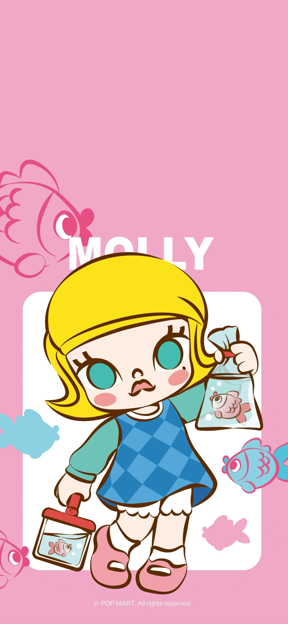 『泡泡玛特』MOLLY▪壁纸