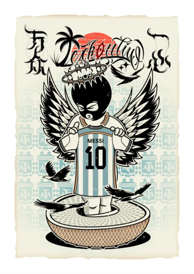 愿潘帕斯雄鹰在卡塔尔世界杯飞得更高更远！阿根廷加油！梅西加油！