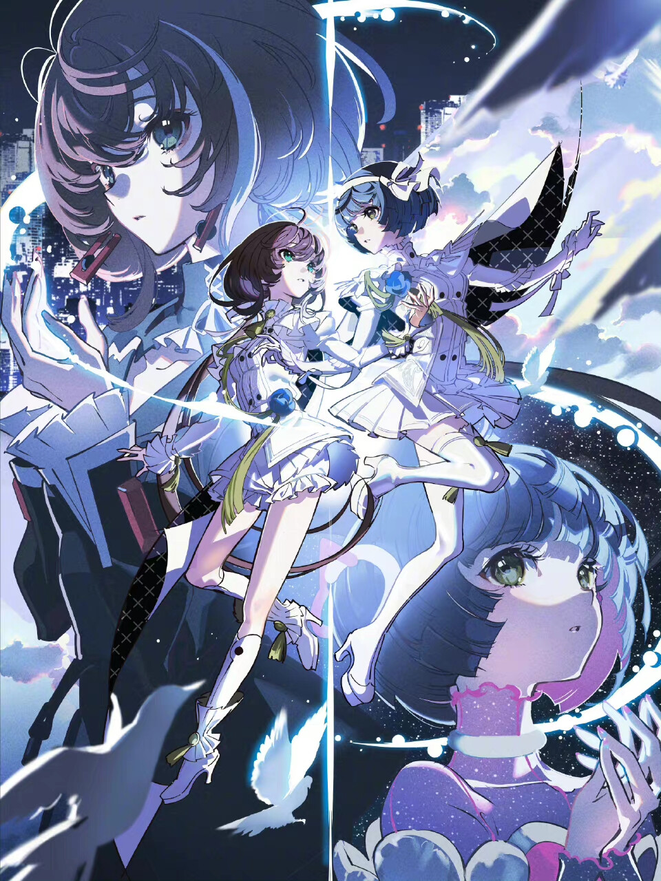 米山舞人设虚拟存流(aru)&明透(asu)将举办two-man live