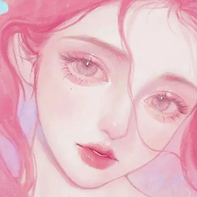 手绘女头