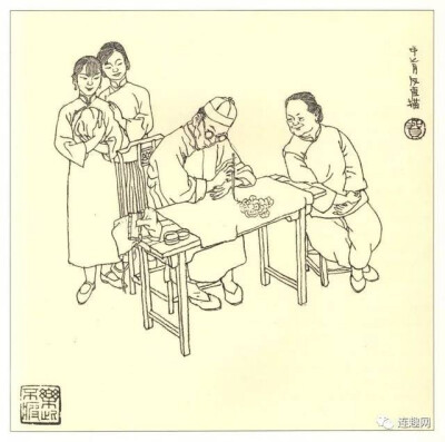 大师线描