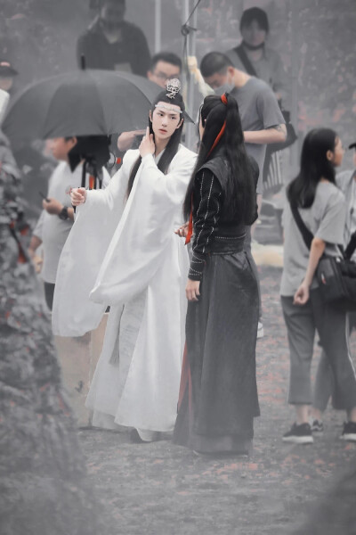 陈情令～～射日之征花絮图片～～