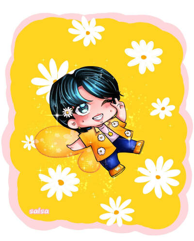 金南俊手绘,搜图不易，留图请点赞，专辑内所有图片均有才阿米所绘，我只是图片搬运工，只留作欣赏