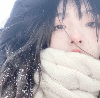 下雪了女头