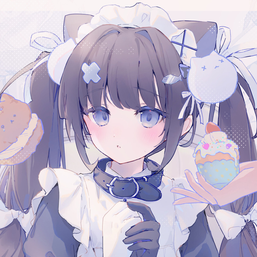动漫女头 ◇ dt虎斑自截 图片来源:pixiv