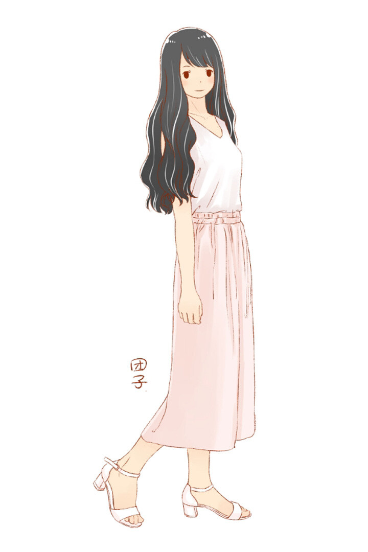 二次元插画(服饰)