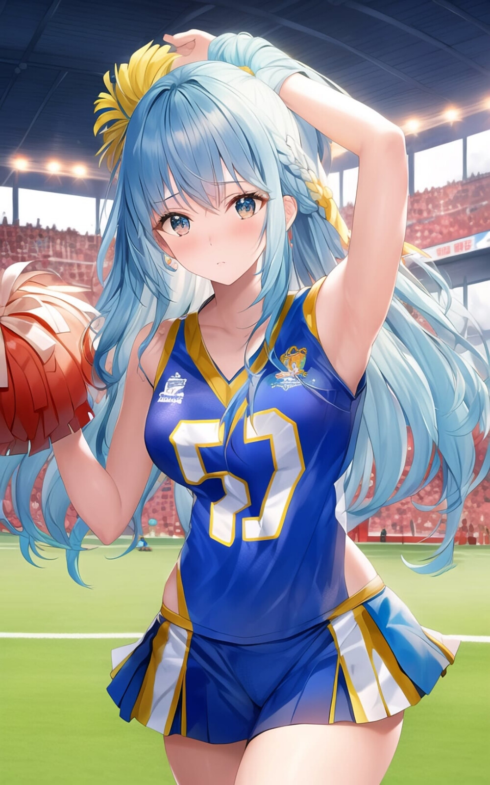 2022卡塔尔世界杯二次元足球宝贝 "二次元高清壁纸 "足球宝贝 "世界杯 