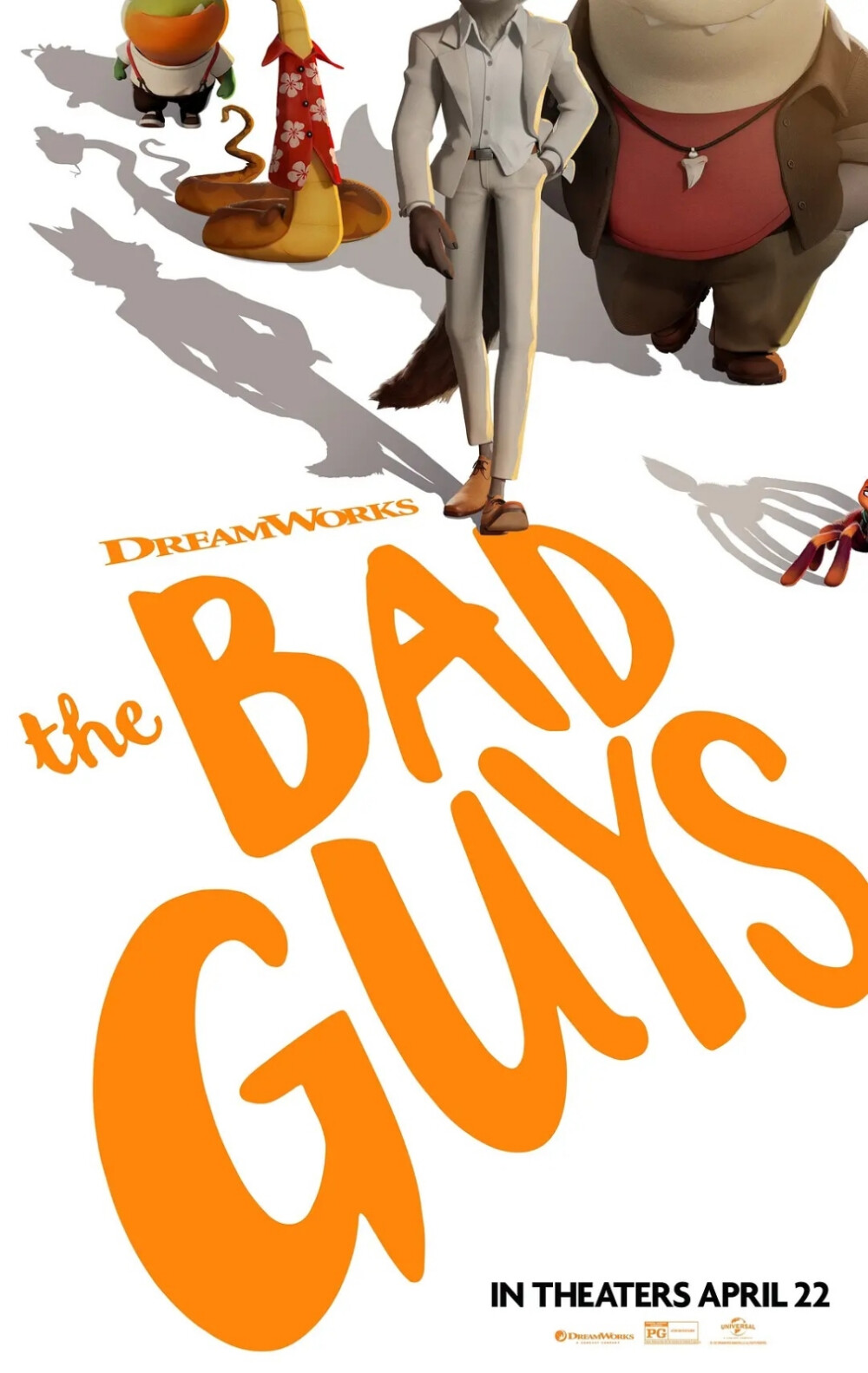 「坏蛋联盟｜The Bad Guys」由梦工厂动画公司制作，彼埃尔·佩里菲尔执导，伊坦·柯亨、希拉里·温斯顿担任编剧，山姆·洛克威尔、马克·马龙、克雷格·罗宾逊、安东尼·拉莫斯、奥卡菲娜担任主要配音的一部动画电影。
影片改编自艾伦·布雷比的同名漫画，讲述了全世界头号通缉团伙“坏蛋联盟”决定洗心革面、成为模范公民的故事。
tips: 挺好看的，反转特别多，一直转到结局还在转，每逢感动时刻就啼笑皆非，一滴泪都不给你留下hhhhh
