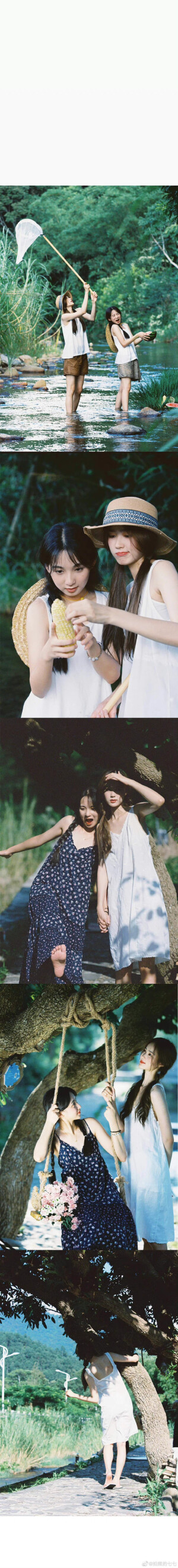 西瓜味的夏天

出镜：@_Rayonna @Aroma_w 
摄影：@拍照的七七 

#海口约拍##三亚约拍##胶片写真# ​