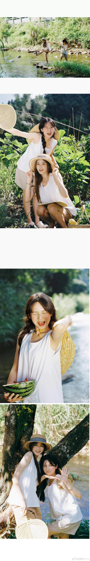 西瓜味的夏天

出镜：@_Rayonna @Aroma_w 
摄影：@拍照的七七 

#海口约拍##三亚约拍##胶片写真# ​