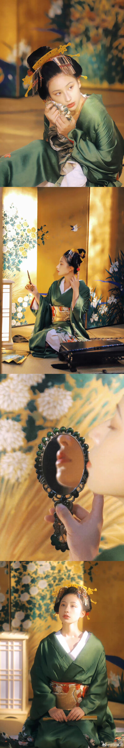 《花宵道中》
摄影：@小米酒儿
出镜：@春-山-
#和服写真##郑州约拍##杭州约拍# ​