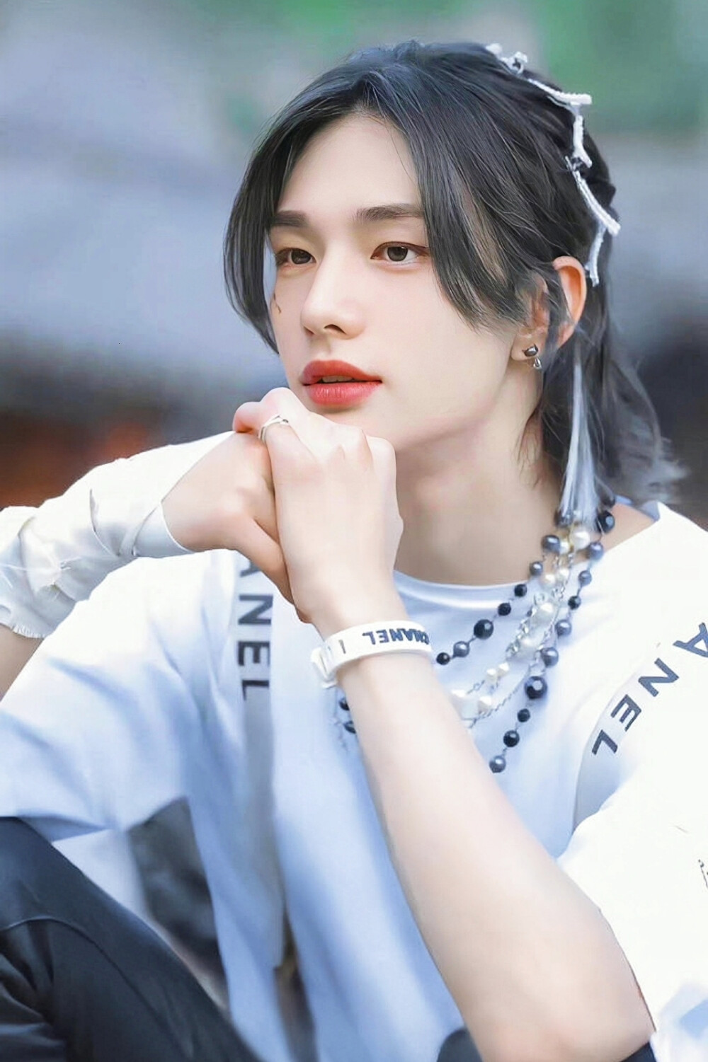 straykids 黄铉辰 no easy时期香奈儿造型汇… - 高清图片，堆糖，美图壁纸兴趣社区