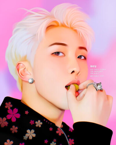 金南俊手绘,搜图不易，留图请点赞，专辑内所有图片均有才阿米所绘，我只是图片搬运工，只留作欣赏