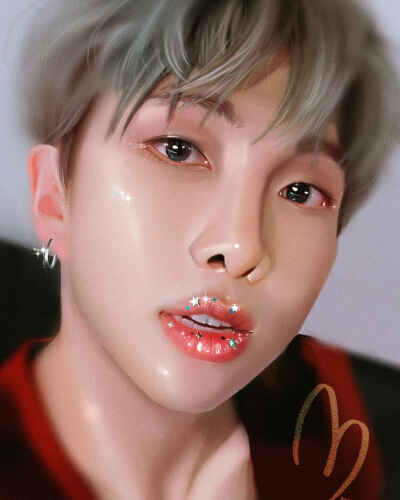 金南俊手绘,搜图不易，留图请点赞，专辑内所有图片均有才阿米所绘，我只是图片搬运工，只留作欣赏