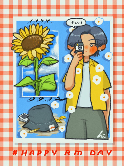 金南俊手绘,搜图不易，留图请点赞，专辑内所有图片均有才阿米所绘，我只是图片搬运工，只留作欣赏