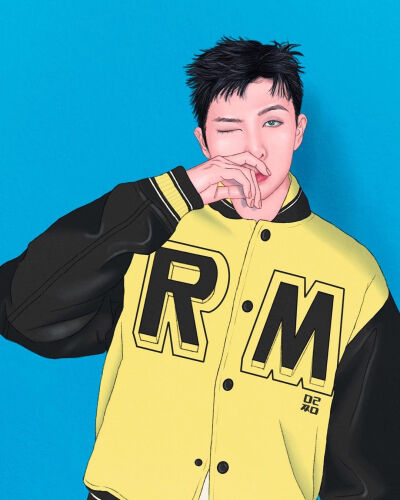 金南俊手绘,搜图不易，留图请点赞，专辑内所有图片均有才阿米所绘，我只是图片搬运工，只留作欣赏