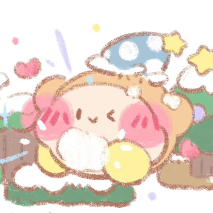 可爱卡通情头
画师：大只猪Tattoo-支