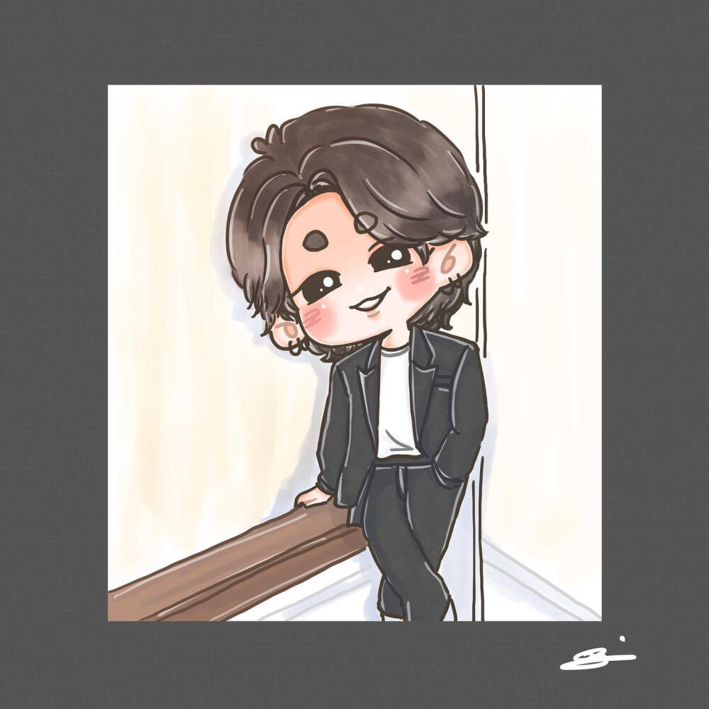 闵玧其手绘,搜图不易,留图请点赞,专辑内所有图片均有才阿米所绘,我