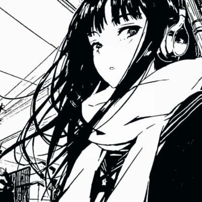 动漫女生头像 礼貌拿图