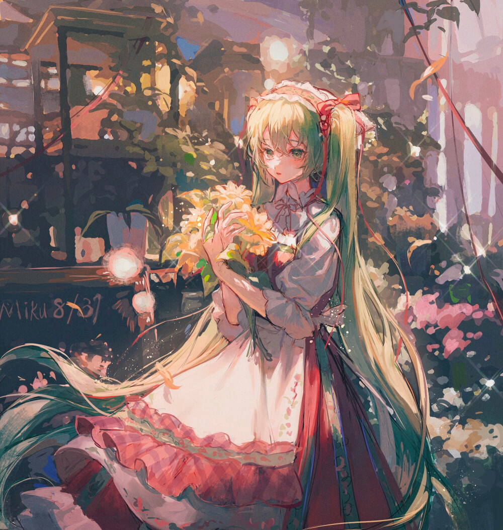 miku。画师：抹茶专门店AM