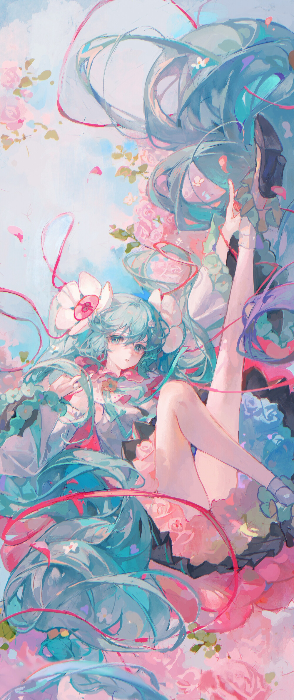 miku。画师：抹茶专门店AM