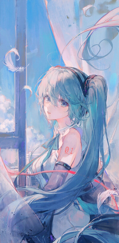 miku。画师：抹茶专门店AM