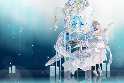 洛天依。画师：TID