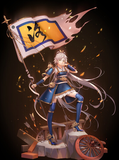 洛天依。画师：TID