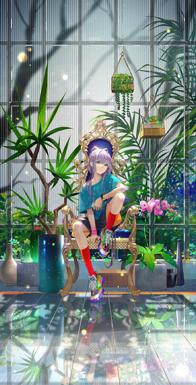 洛天依。画师：TID