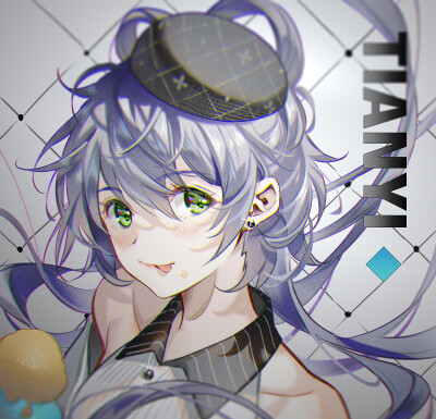 洛天依。画师：TID