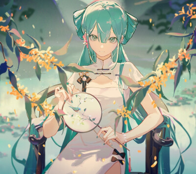 miku。画师：加油立旗