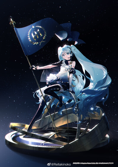 miku。画师：Rellakinoko