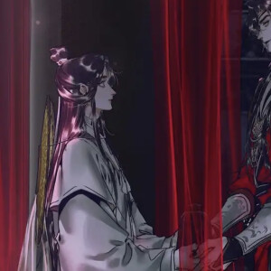 天官赐福情侣头像谢怜 花城出自b站漫画… - 高清图片,堆糖,美图壁纸