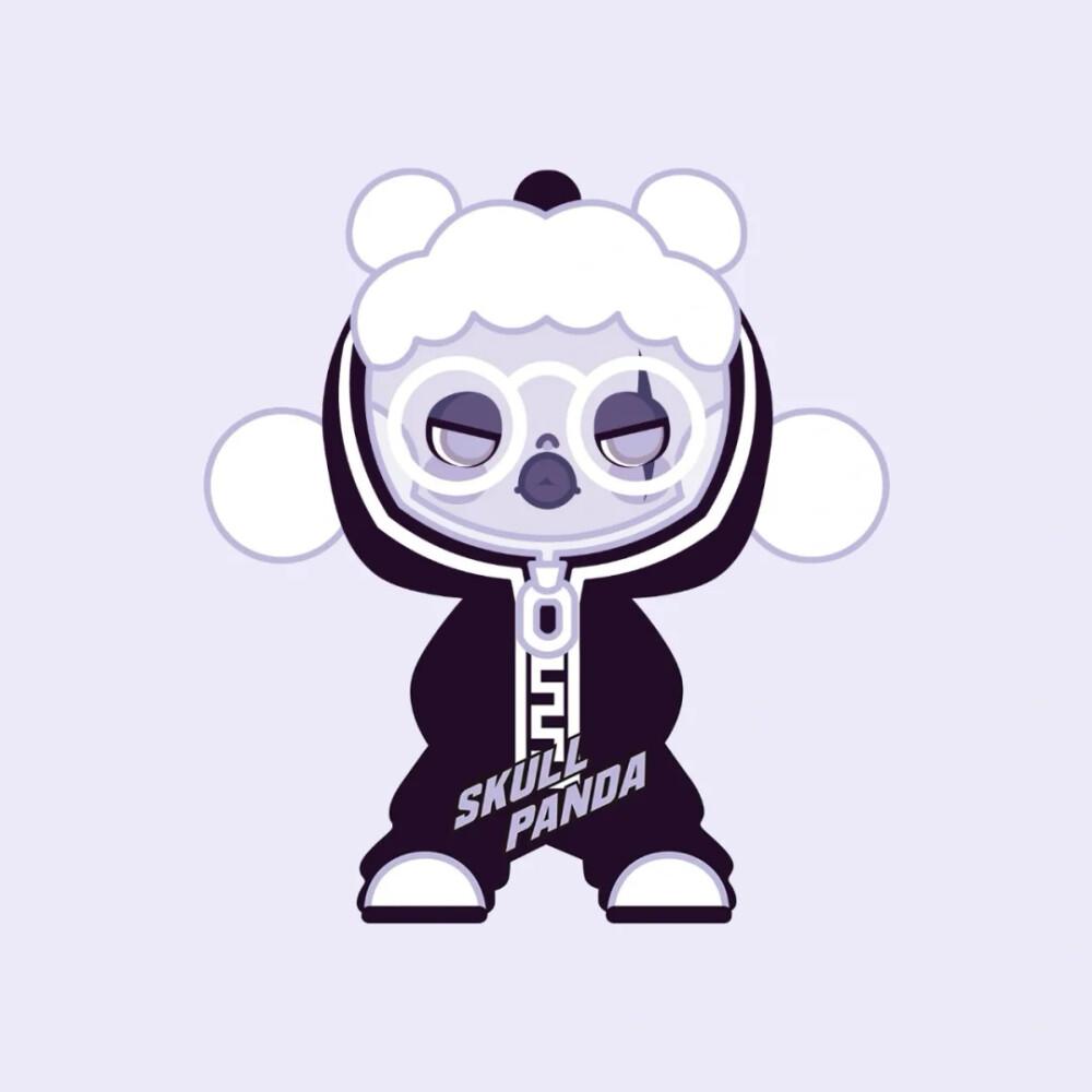 『泡泡玛特』SKULLPANDA