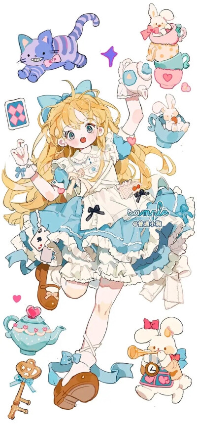 Lolita 立绘 插画