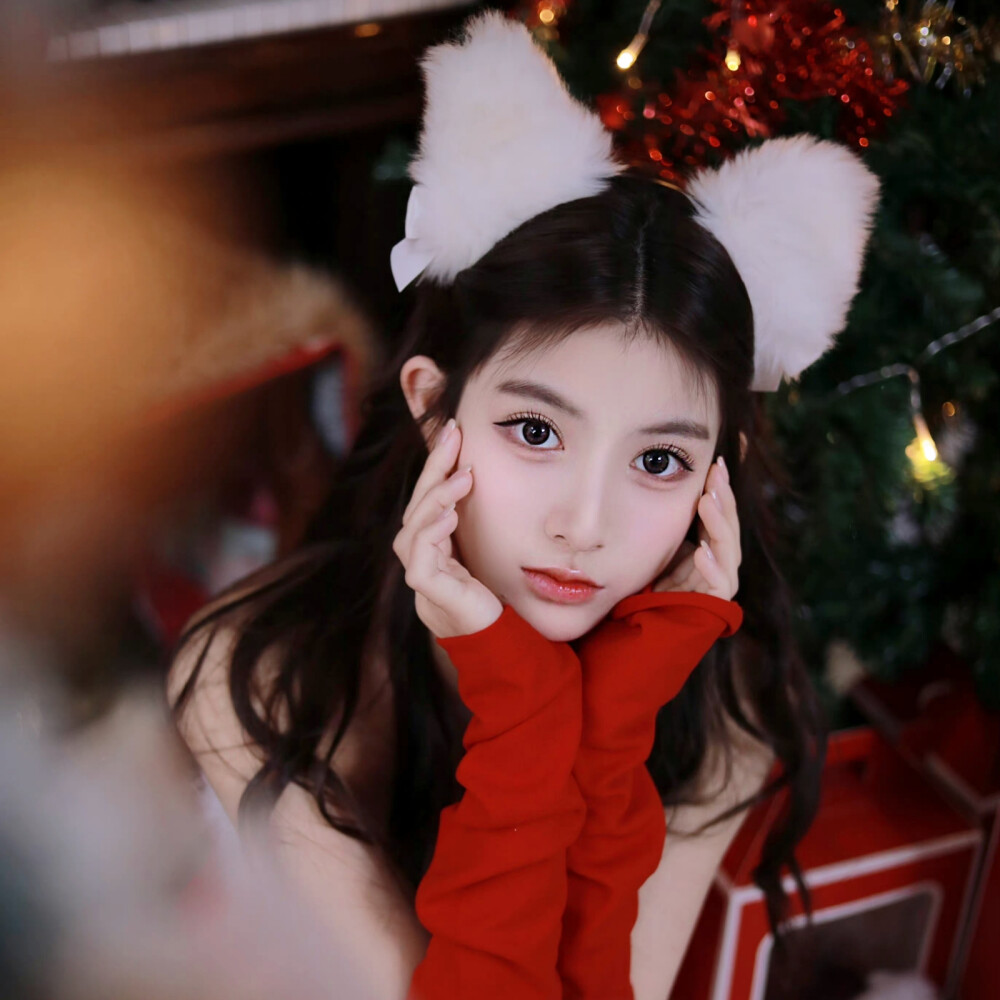 圣诞头像 dt三色堇儿