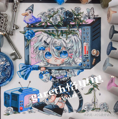 原创bcy画师：硫酸钡钠
（稿子无授权请勿2转）