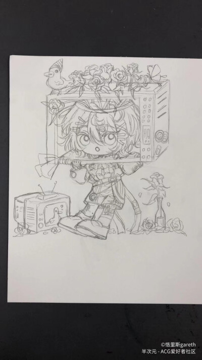 原创bcy画师：硫酸钡钠
（稿子无授权请勿2转）