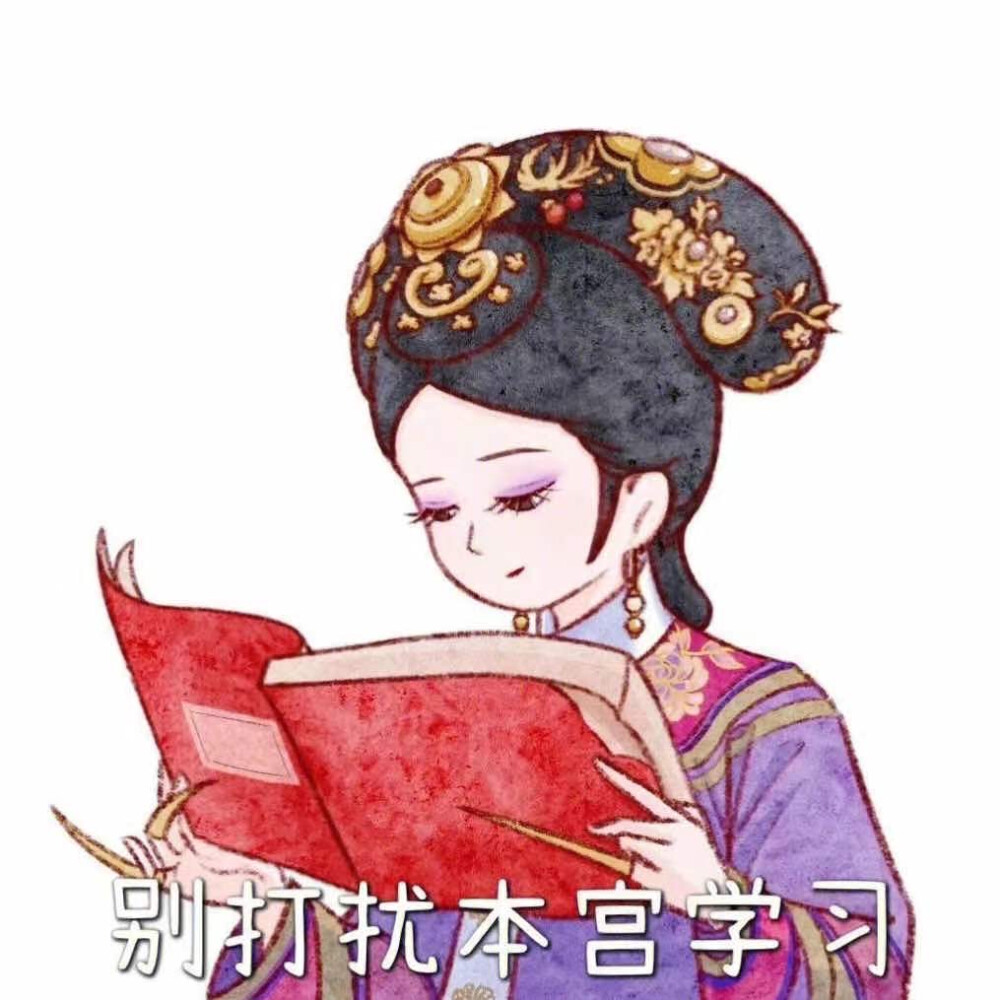 甄嬛传手绘，画师：画画han