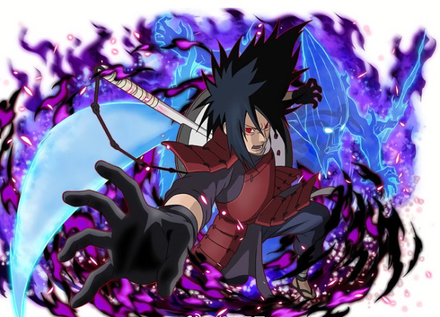 火影忍者 晓组织“因陀罗转世·宇智波斑”火之国木叶村“血继限界·写轮眼”03须佐能乎~ 完全体须佐能乎