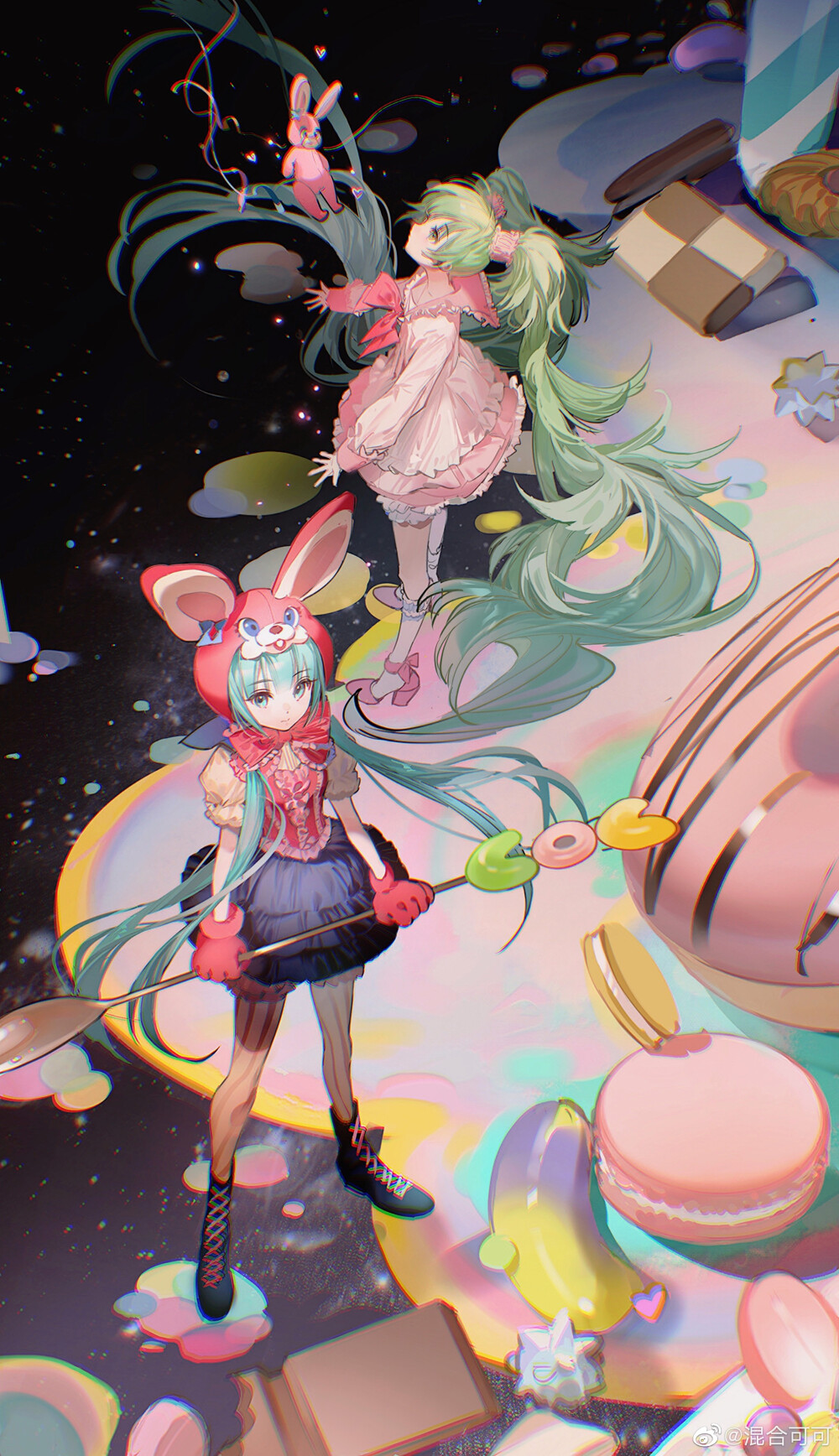 miku。画师：混合可可