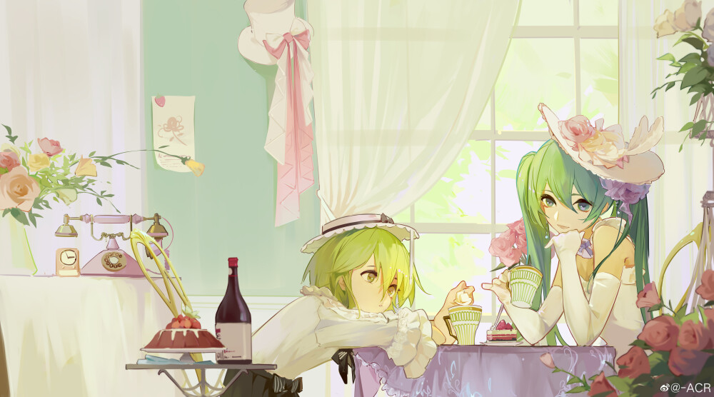 miku，luka，gumi。画师：-ACR
