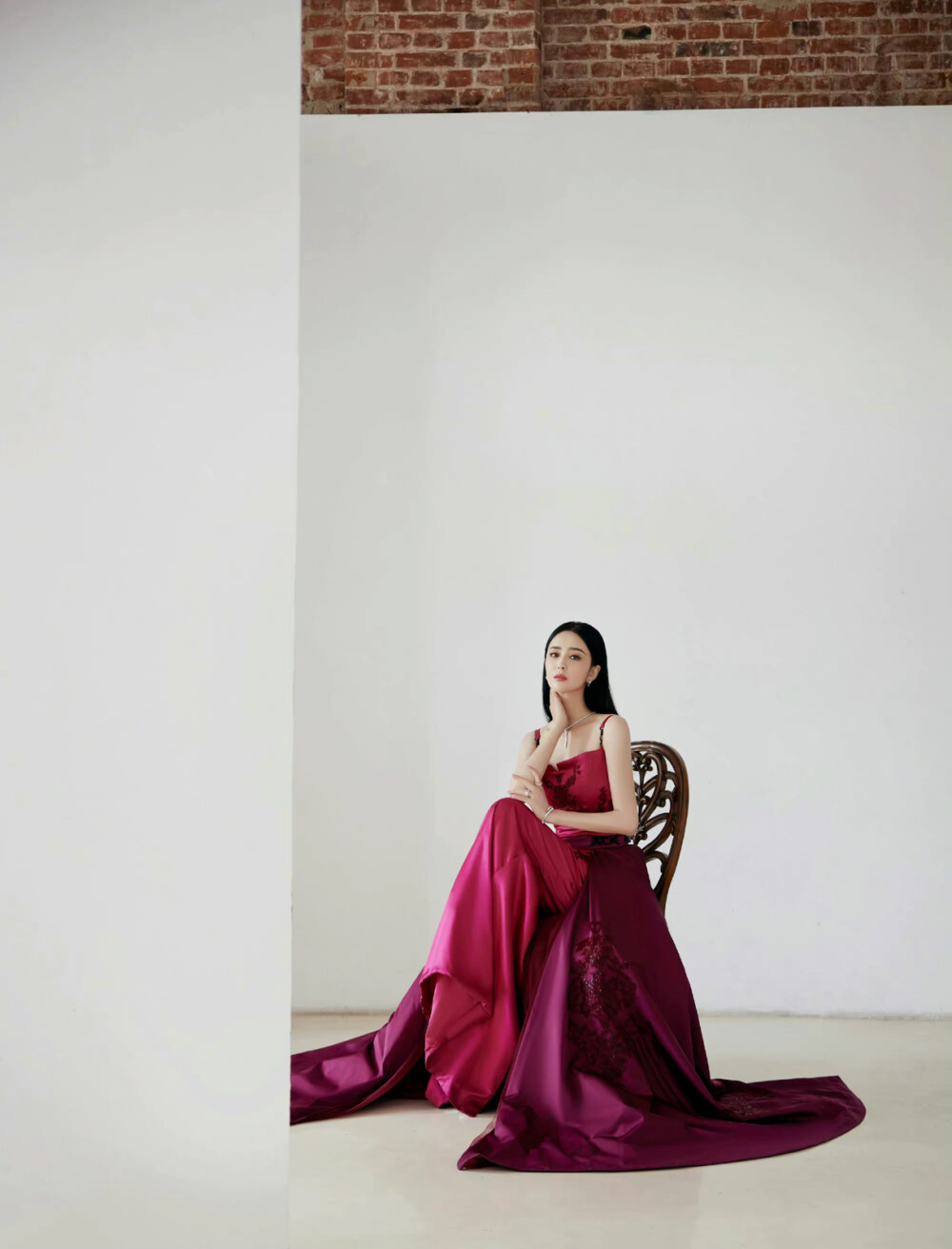 佟丽娅礼服造型