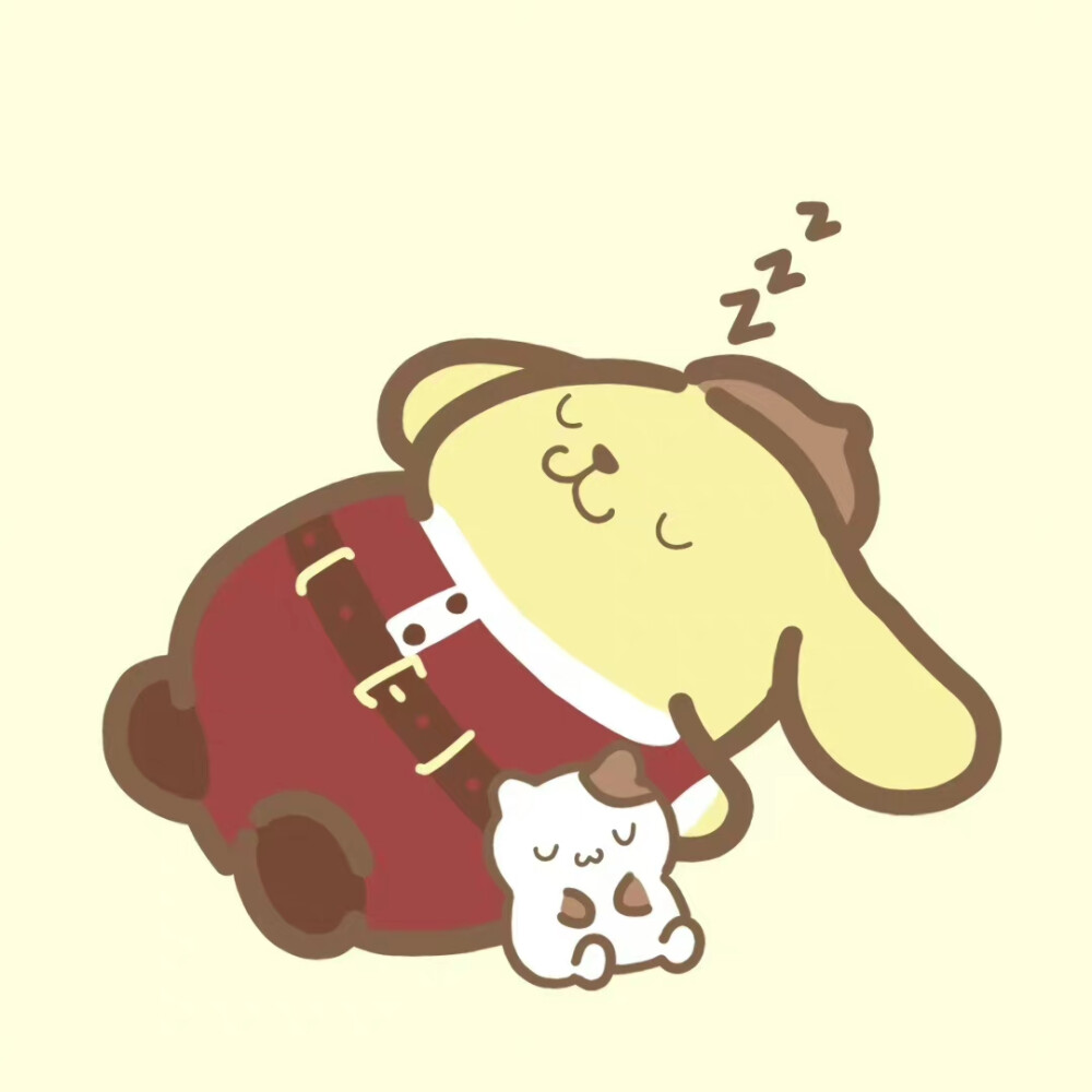 可爱布丁 圣诞头像 插画师:高高想暴富