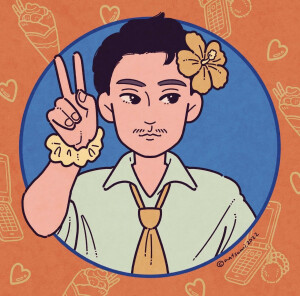 复古古怪头像
ins：natsumicolor