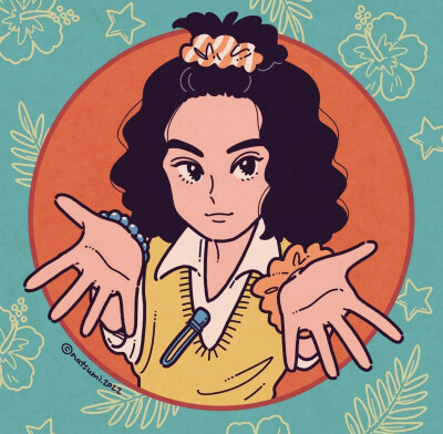 复古古怪头像
ins：natsumicolor