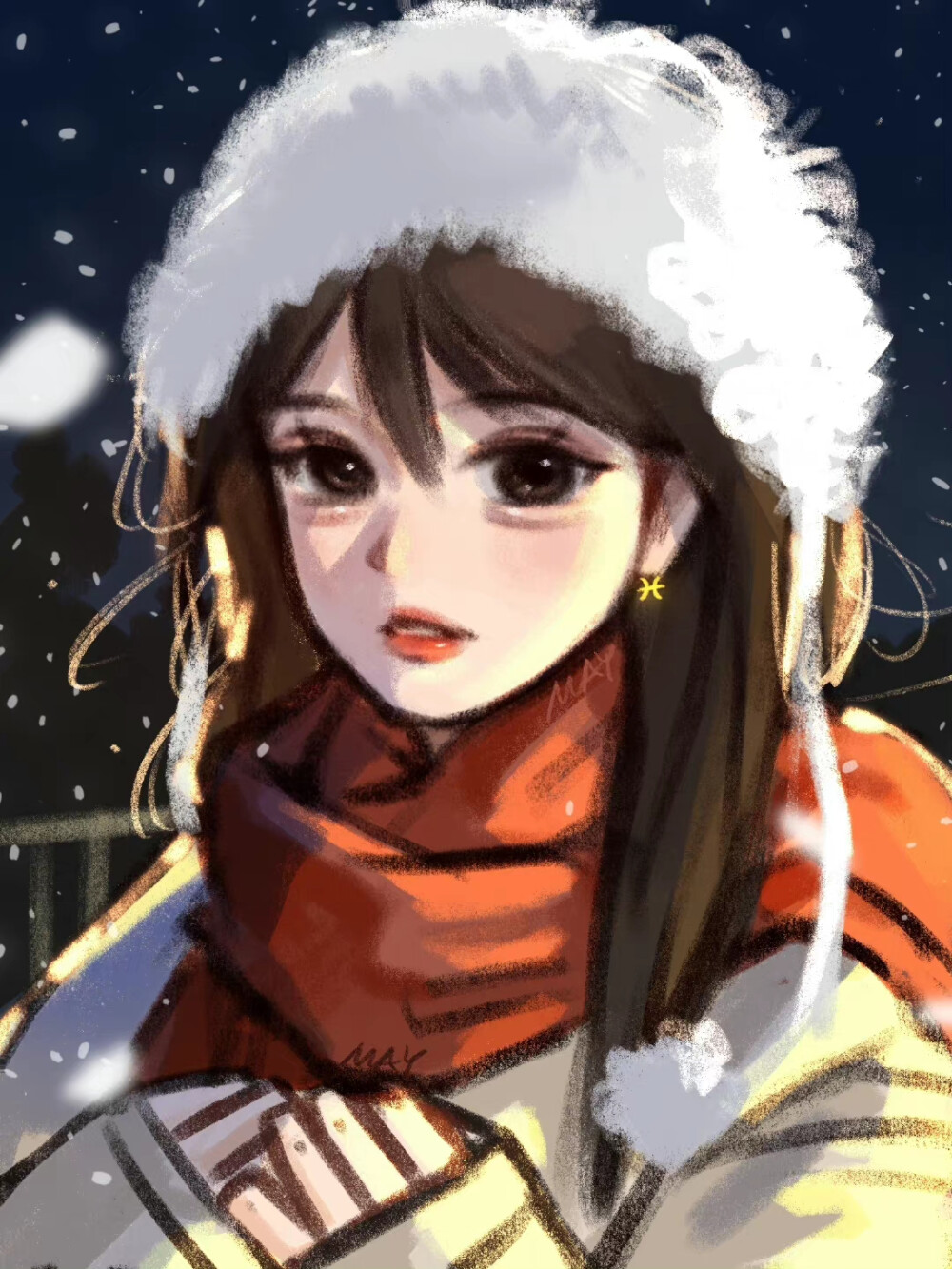 手绘头像
画师:May_呆