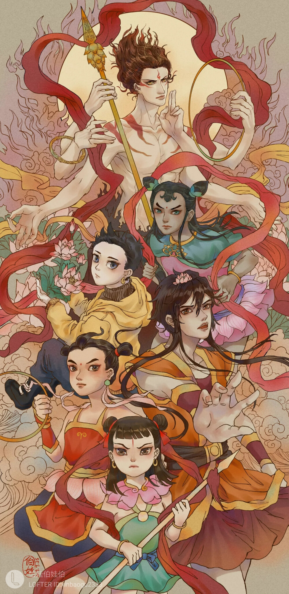 哪吒(侵权删) - 堆糖,美图壁纸兴趣社区