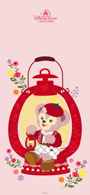 上海迪士尼达菲日常系列 达菲雪莉玫星黛露托尼可琦安olu玲娜贝儿