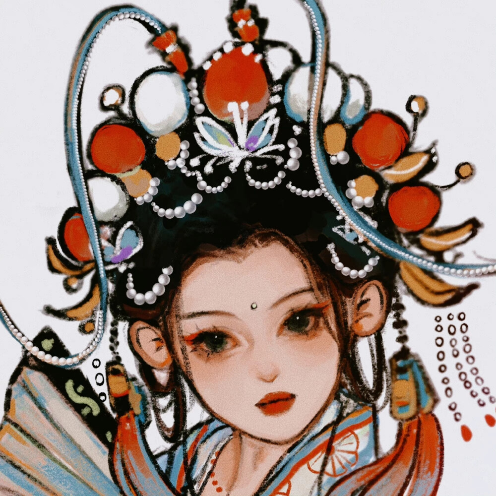 古风女头
画师:c豆腐脑c